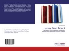 Lecture Notes Series 3 kitap kapağı