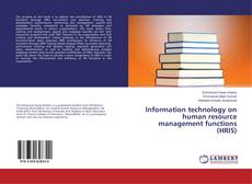 Copertina di Information technology on human resource management functions (HRIS)