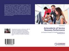 Buchcover von Antecedents of Service Recovery Performance