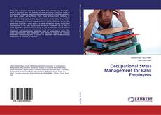 Couverture de Occupational Stress Management for Bank Employees