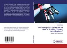 Capa do livro de Microscopic Examination of Hair "A Tool in Criminal Investigations" 