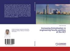 Buchcover von Increasing Emiratisat​ion in engineerin​g faculty position at the HCT