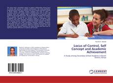 Buchcover von Locus of Control, Self Concept and Academic Achievement