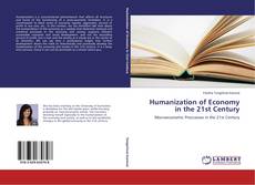 Buchcover von Humanization of Economy in the 21st Century