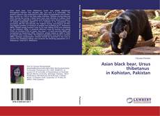 Buchcover von Asian black bear, Ursus thibetanus in Kohistan, Pakistan
