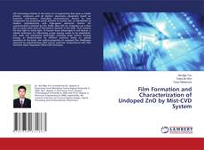 Copertina di Film Formation and Characterization of Undoped ZnO by Mist-CVD System