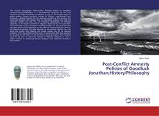 Buchcover von Post-Conflict Amnesty Policies of Goodluck Jonathan;History/Philosophy