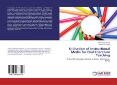 Portada del libro de Utilisation of Instructional Media for Oral Literature Teaching