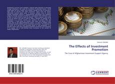 Buchcover von The Effects of Investment Promotion