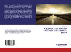 Обложка Governance and Higher Education in Pakistan: A Study