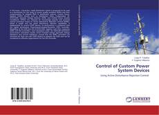 Copertina di Control of Custom Power System Devices