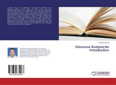 Discourse Analysis:An Introduction的封面