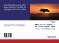 Copertina di Alternative rite of passage for female genital cutting