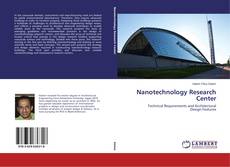 Capa do livro de Nanotechnology Research Center 