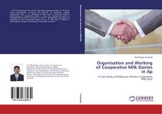 Buchcover von Organisation and Working of Cooperative Milk Dairies in Ap