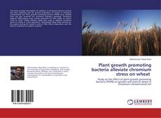 Buchcover von Plant growth promoting bacteria alleviate chromium stress on wheat