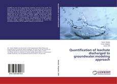 Quantification of leachate discharged to groundwater:modeling approach的封面