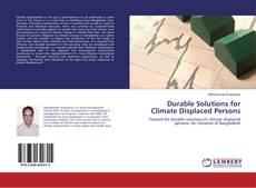 Couverture de Durable Solutions for Climate Displaced Persons
