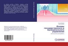 Основы государственного и муниципального управления的封面