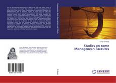 Studies on some Monogenean Parasites的封面