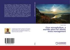 Buchcover von Cicer microphyllum, a wonder plant for abiotic stress management