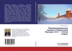 Провинциальные музеи в Советской России (1917 – 1930-й годы)的封面