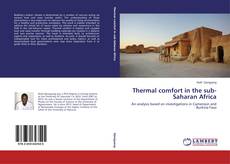 Portada del libro de Thermal comfort in the sub-Saharan Africa