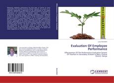 Capa do livro de Evaluation Of Employee Performance 