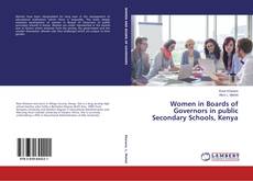 Обложка Women in Boards of Governors in public Secondary Schools, Kenya
