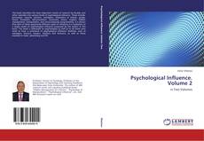 Bookcover of Psychological Influence. Volume 2