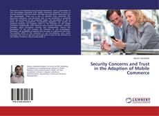 Buchcover von Security Concerns and Trust in the Adoption of Mobile Commerce
