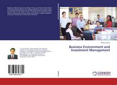 Couverture de Business Environment and Investment Management