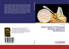 Copertina di Some Topics in Procrustes Analysis applied to Sensometrics