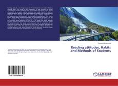 Buchcover von Reading attitudes, Habits and Methods of Students