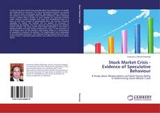 Portada del libro de Stock Market Crisis - Evidence of Speculative Behaviour