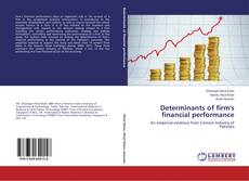Portada del libro de Determinants of firm's financial performance