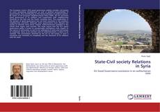 Portada del libro de State-Civil society Relations in Syria