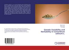 Portada del libro de Genetic Variability and Heritability in Coriandrum sativum L.