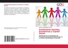 Обложка Condiciones Sociales, Económicas y Capital Social: