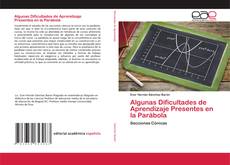 Couverture de Algunas Dificultades de Aprendizaje Presentes en la Parábola
