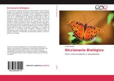 Capa do livro de Diccionario Biológico 