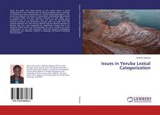 Buchcover von Issues in Yoruba Lexical Categorization