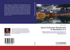 Portada del libro de Jesus' Erchomai Statements in Revelation 2-3