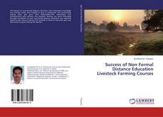 Buchcover von Success of Non Formal Distance Education Livestock Farming Courses