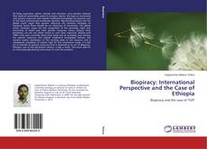 Portada del libro de Biopiracy: International Perspective and the Case of Ethiopia