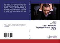 Portada del libro de Nursing Students' Employment: Causes And Effects