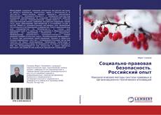 Couverture de Социально-правовая безопасность. Российский опыт
