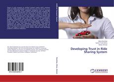 Portada del libro de Developing Trust in Ride Sharing System