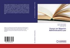 Essays on Nigeria's Administrative Law kitap kapağı