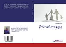 Buchcover von Matrimonial Issues among Yoruba Muslims of Nigeria